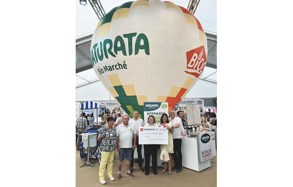 BIOG & NATURATA Donate €5k to Fondatioun Kriibskrank Kanner