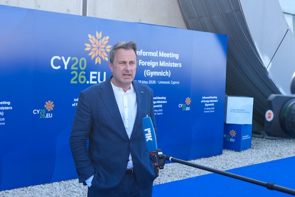 Minister Bettel Attends Informal Discussions on Ukraine, Iran in Limassol